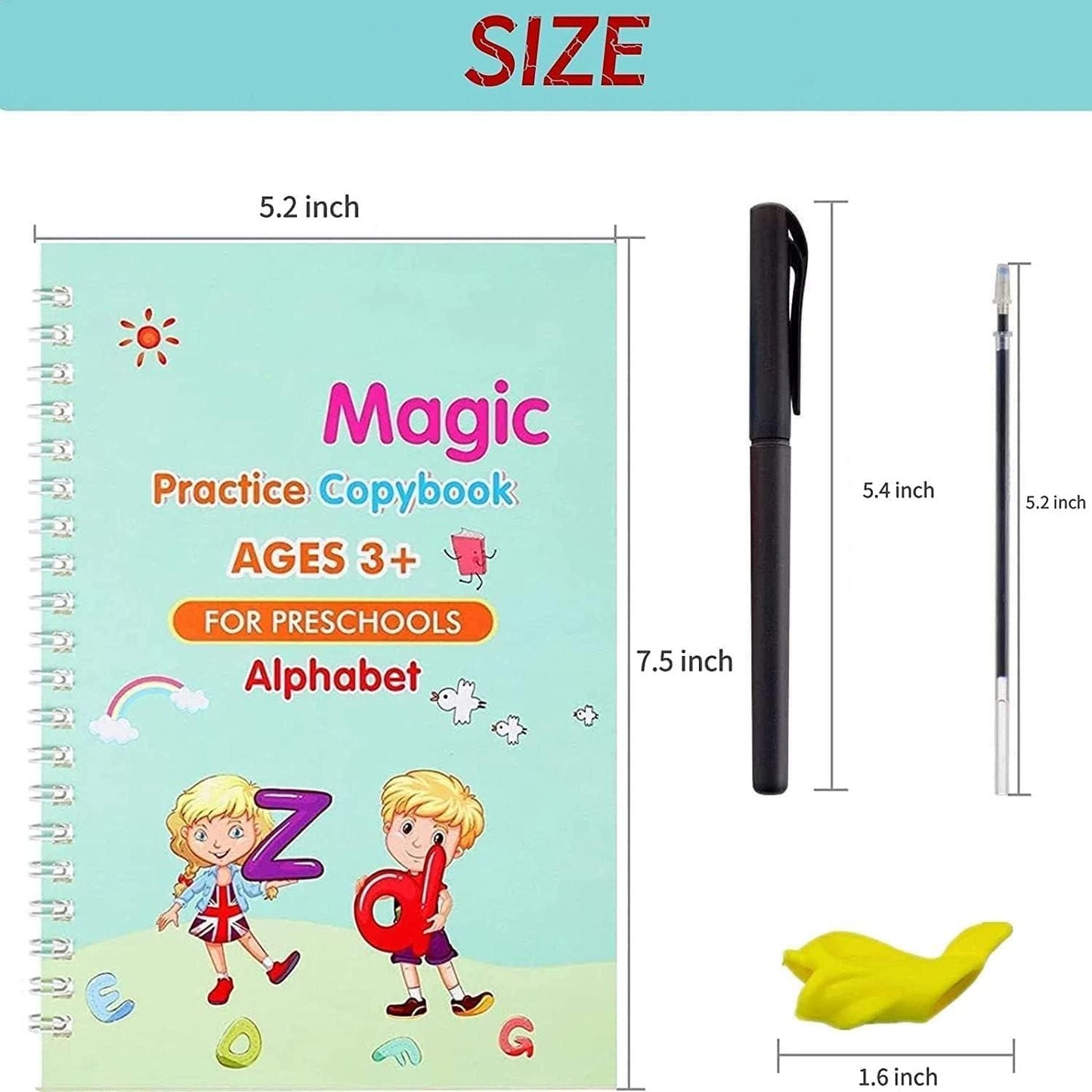 β¨ Magic Writing Practice Book