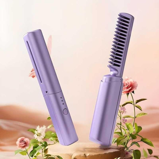 Portable Wireless Rechargeable Hair Straightener