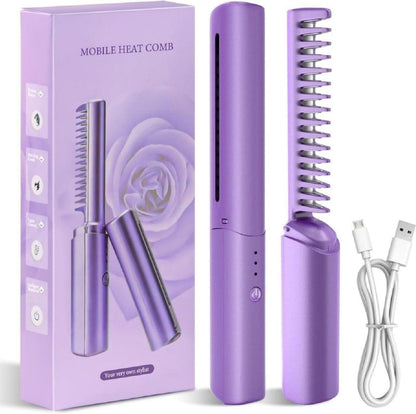 Portable Wireless Hair Straightener