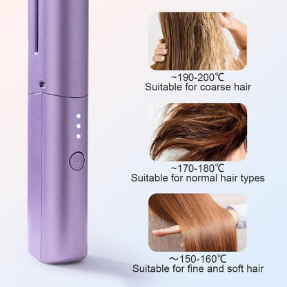 Portable Wireless Hair Straightener