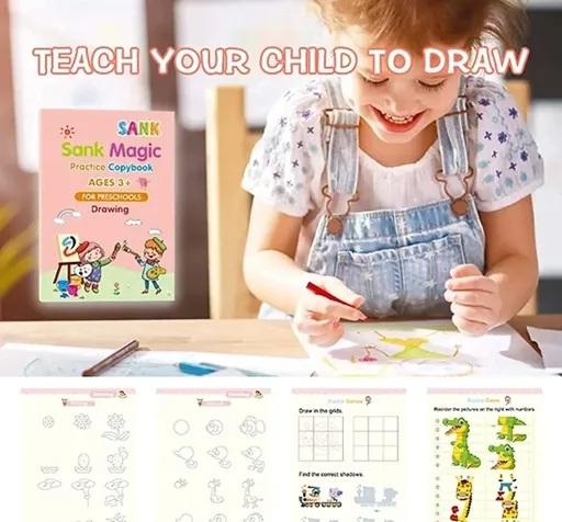 WRITING MAGIC BOOK FOR KIDS EVAPORATIVE INK REUSABLE