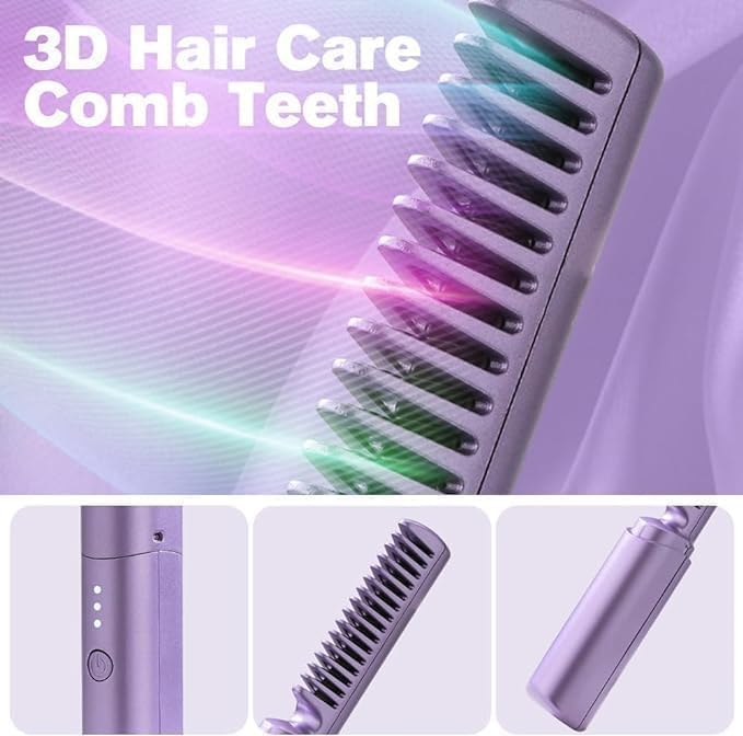 Portable Wireless Hair Straightener