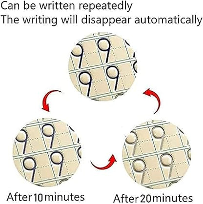 WRITING MAGIC BOOK FOR KIDS EVAPORATIVE INK REUSABLE