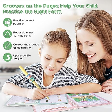 WRITING MAGIC BOOK FOR KIDS EVAPORATIVE INK REUSABLE