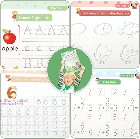 WRITING MAGIC BOOK FOR KIDS EVAPORATIVE INK REUSABLE